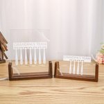 Personalized Grandpa's Team Baseball Bat LED Night Light with 1-7 Kid Names and Wooden Base Home Decor Father's Day Birthday Gift for Grandpa Coach