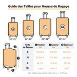 Housse de Bagage Personnalisée avec Nom et Personnage de Dessin Animé Y2K Accessoire de Voyage Cadeau d'Anniversaire pour Femme