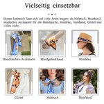 Personalisiertes Mehrfarbiges Haustierfoto Halstuch Schal Haarband mit Namen Alltag Party Geburtstagsgeschenk für Damen Haustierliebhaber