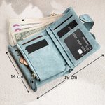 Personalisierte Sternzeichen Geldbörse mit Namen Handgezeichneter Stil Sternenhimmel Tierische Inkarnation Geburtstag Jahrestag Geschenk für sie