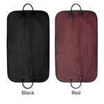 Personalized Ballet Girl Birth Flower Waterproof Oxford Zippered Garment Dust Bag with Name and PU Leather Handle Birthday Team Gift for Ballerina