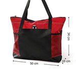 Sac de Grande Capacité Personnalisé avec Nom et Image de Fille Essentiel de Voyage avec Pochettes en Maille Cadeau Anniversaire pour Femme