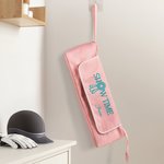 Personlig förvaringsväska med namn och värmebeständig matta för hårverktyg för hästshowen Födelsedagspresent för kvinnor Equestriennes