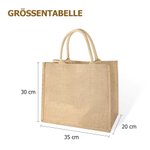 Personalisierte Niedliche Cartoon-Figur Jute Tragetasche mit Namen und Geburtsblume Hochzeit Geburtstag Muttertag Geschenk für Damen Mädchen