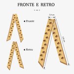 Foulard multicolore personalizzato con la foto degli animali domestici e nome regalo di compleanno o quotidiano per donne e amanti degli animali