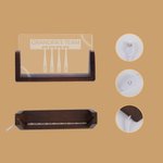 Personalized Grandpa's Team Baseball Bat LED Night Light with 1-7 Kid Names and Wooden Base Home Decor Father's Day Birthday Gift for Grandpa Coach