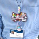 Personalized Crayon Ruler Coffee Name Bead Lanyard with Key Ring and Tassel School Supply Appreciation Gift for Teacher