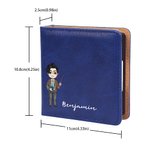 Personalised Cartoon Teacher Character Sticky Note Holder with Name Office Supplies Back to School Gift for Teacher