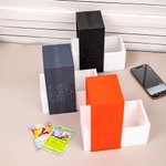 Personalized Sturdy 3D Printed Name Scanstand for Standard Size Unsleeved Cards with Phone Holder and Card Chute Birthday Gift for Card Game Lover