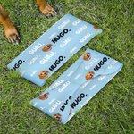 Cinta de pelo deportiva personalizada anti sudor con eslogan foto de mascota y nombre accesorio deportivo regalo de cumpleaños para hombres y mujeres