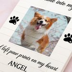 Personalised Cute Pet Photo ABS Building Brick Puzzles with Name and Text Desk Decor Birthday Anniversary Memorial Gift for Pet Lovers