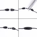 Personalized Crayon Ruler Coffee Name Bead Lanyard with Key Ring and Tassel School Supply Appreciation Gift for Teacher