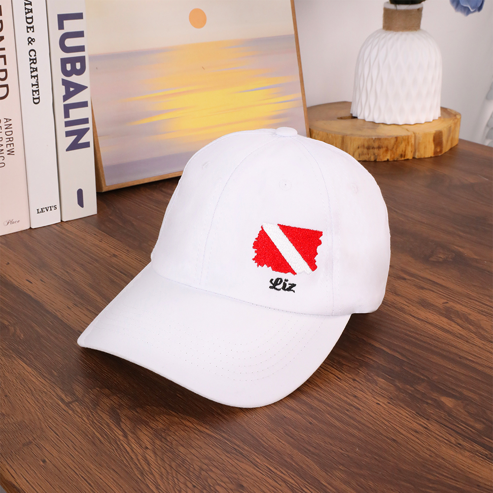 Casquette de baseball brodée avec texte Diving Expeditions Training Accessory Birthday Gift for Scuba Divers