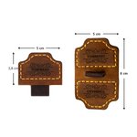 Segnalibro magnetico in pelle personalizzato con nome inciso e portapenne regalo ideale per compleanno scuola ufficio per amanti dei libri