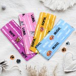 Cinta de pelo deportiva personalizada anti sudor con eslogan foto de mascota y nombre accesorio deportivo regalo de cumpleaños para hombres y mujeres