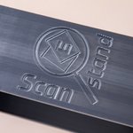 Personalized Sturdy 3D Printed Name Scanstand for Standard Size Unsleeved Cards with Phone Holder and Card Chute Birthday Gift for Card Game Lover