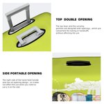 Personalized Cartoon Travel Character 18 - 32 Inches Luggage Cover with Name Travel Accessories Birthday Holiday Gift for Couples Friends