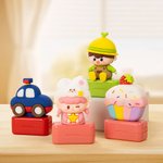 Gepersonaliseerd Schattig Meisje Jongen Auto Bal Dier Kinderkleding Zelfinktende Stempel met Naam Verjaardagscadeau voor Kinderen Mama