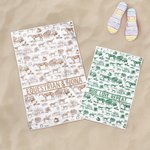 Personalised Horse Theme Soft Quick Dry Sport Towel Beach Towel with Text Gym Pool Essentials Birthday Gift for Equestrian Enthusiasts