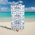 Personalised Horse Theme Soft Quick Dry Sport Towel Beach Towel with Text Gym Pool Essentials Birthday Gift for Equestrian Enthusiasts