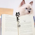 Personalized Cute Cat Dog Pet Face Bookmark with Name School Office Reading Stationary Supplies Birthday Gift for Pet Lover Bookworm