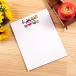 Personalisierte Bleistift Apfel Cartoon Charakter Notizblock mit Namen Briefpapier liefert Lehrer Tag Geschenk für Lehrer