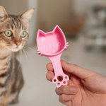 Gepersonaliseerd Schattig Kattenpoot Veelkleurig Voedsel Maatschepje met Naam Huisdierbenodigdheden Verjaardagsgeschenk voor Katteneigenaar