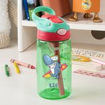 Personalized Cute Surfing Whale Shark Fantasy Unicorn 16 oz  BPA-Free  Kid Water Bottle with Name and Straw Back to School Birthday Gift for Kids