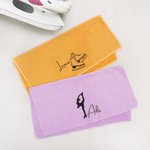 Personalized Skating Fast Drying Towel with Name Ice Skater Team Birthday Gift for Figure Skating Lovers