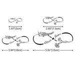 Personalized Line Birth Flower Infinity Symbol Waterproof Non-toxicity Temporary Tattoos with 2 Names Wedding Party Favor Gift for Couples Friends