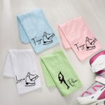 Personalized Skating Fast Drying Towel with Name Ice Skater Team Birthday Gift for Figure Skating Lovers