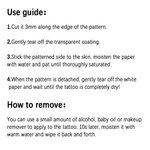 Personalised 1-3 Watercolour Birth Flower Waterproof Non-toxicity Temporary Tattoo Stickers with Name Holiday Gift for Besties Tattoo Lovers