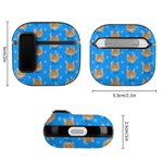 Personalised Multicolor Paw Print Name Earphone Case with 1-4 Photos for AirPods 1/2/3/4/Pro/Pro 2 Samsung Galaxy Buds Birthday Gift for Pet Lovers