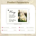 Personalised Cute Pet Paw Print Photo ABS Building Brick Puzzles with Name and Text Desk Decor Birthday Anniversary Memorial Gift for Pet Lovers