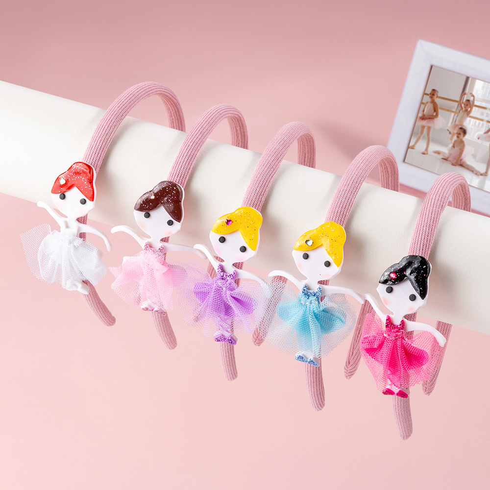 Personalized Personalized Handmade Ballerina Doll Headband Ballerina hair clip Gift for Ballerina Girl