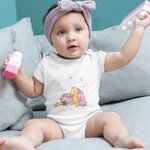 Personalized  Star Classic Winnie the Pooh 100% Cotton Baby Bib Bodysuit Blanket with Name and Date Coming Outfit Baby Shower Gift for Newborns