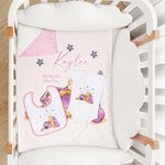 Personalized  Star Classic Winnie the Pooh 100% Cotton Baby Bib Bodysuit Blanket with Name and Date Coming Outfit Baby Shower Gift for Newborns
