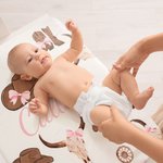 Personalised Cowboy Hat and Boots Soft Baby Swaddle Hat Bow Headband Set with Name Coming Home Outfit Baby Shower Birthday Gift for Newborns