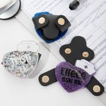 Henkilökohtainen Glitter Heart Sairaanhoitaja Cap Concealed Snap Stetoskooppi ID Tag kanssa nimi Job Title Sairaanhoitajat Week arvostus syntymäpäivälahja Medical Staffille