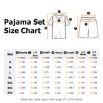 Personalised Dog Cat Photo Short-sleeve Pajama Matching Shorts Set with Text Summer Home Clothing Birthday Gift for Men Pet Lovers