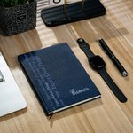 Personalisierte Motivationsphrasen A5 Notizbuch mit Name Aufnahme Zubehör Geburtstag Graduierung Inspirational Geschenk für Absolventen Kollegen