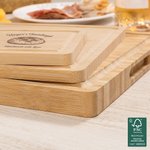 Personalized Engraved Name Sourdough Handmade with Love Charcuterie Cutting Board with Juice Groove Kitchen Decor Birthday Gift for Bakers