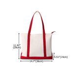 Personalized Embroidered 1-4 Dog Cat Pet Portrait Photos Oxford Tote Bag with Names Birthday Mother's Day Gift for Pet Mom Lover