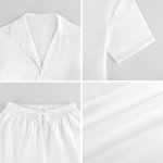 Henkilökohtainen söpö tassu tulostaa luun lemmikkieläinten valokuva pehmeä lyhythihainen pyjama setti otsikko ja nimi vuosipäivä syntymäpäivälahja lemmikkieläinten ystäville omistajille