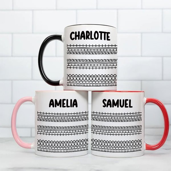 Henkilökohtainen piilotettu viesti Fuck This Shit 11 oz keraaminen kahvimuki, jossa on nimi Hauska syntymäpäivä toimistolahja ystäville kollegoille