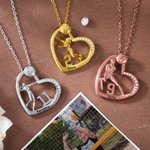Collana personalizzata con ciondolo a forma di cuore a tema pallavolo nome e numero regalo di compleanno e per appassionati di sport