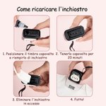 Timbro autoinchiostrante personalizzato in tessuto con nome e numero per uso quotidiano regalo di compleanno per bambini madri e nonne