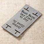 Etichette personalizzate morbide e lavabili per l'uncinetto senza cuciture in microsuede con testo Set di 12 accessori per la maglia Regalo di compleanno per gli amanti dell'uncinetto