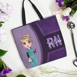 Sac à main personnalisé avec nom et titre Cadeau d'anniversaire de gratitude pour infirmière médecin personnel médical