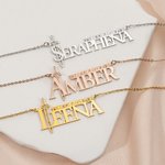 Personalized Sword The Legend of Inspired Necklace with Name Dainty Jewelry Game Birthday Anniversary Gift for Family Friend